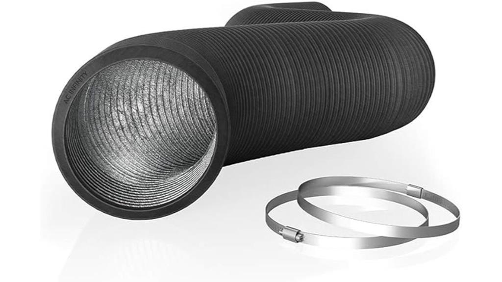 flexible aluminum ducting length