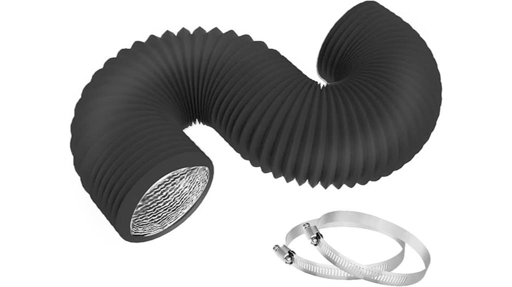 flexible insulated dryer hose