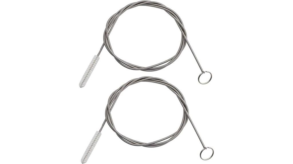 flexible stainless steel brushes