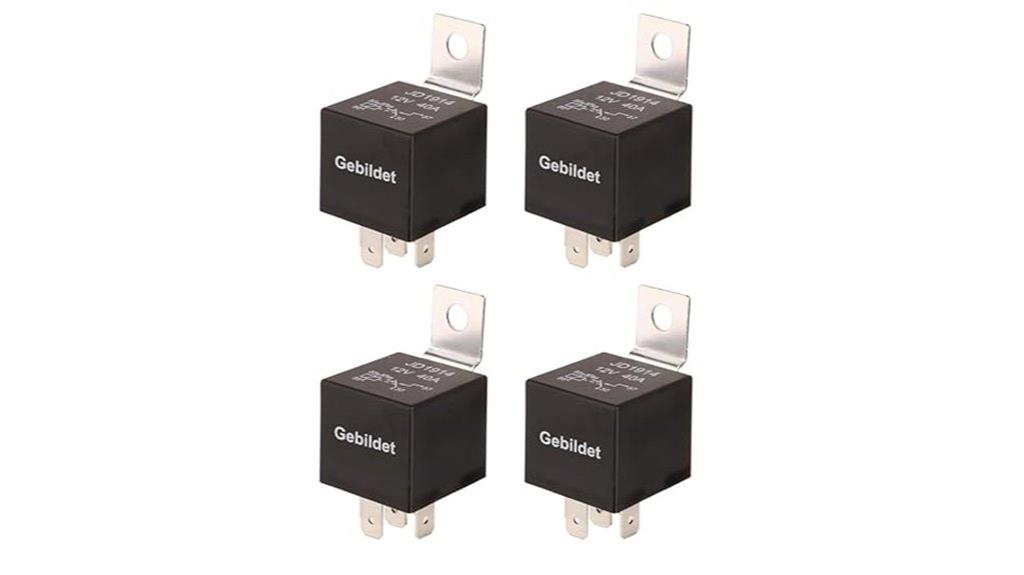 four channel 12v relay pack