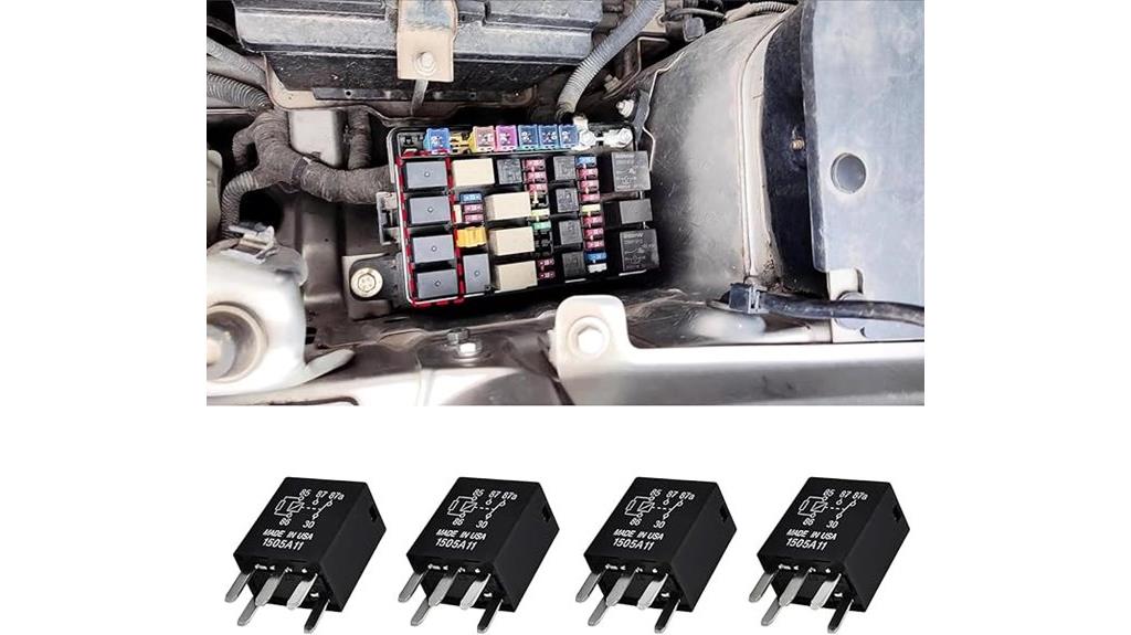four pin 12v fuel relay