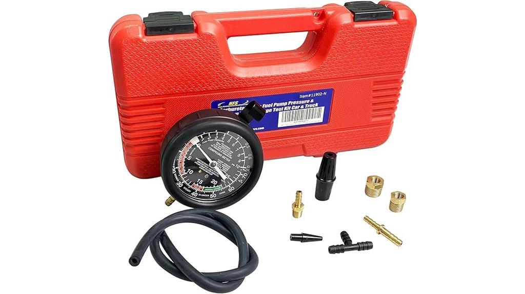 fuel pump testing kit