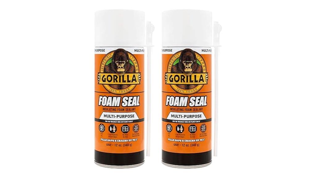 gorilla foam sealant pack
