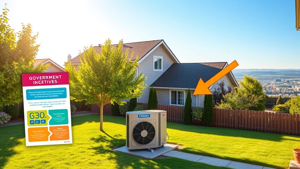 government incentives for heat pumps