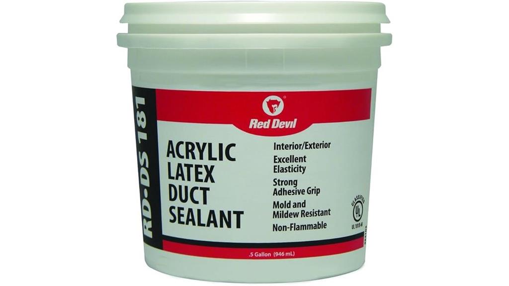 gray acrylic duct sealant