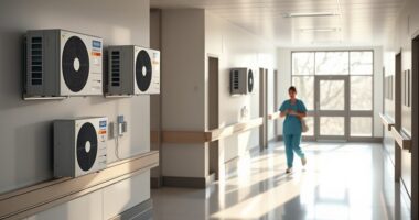 healthcare heat pump efficiency