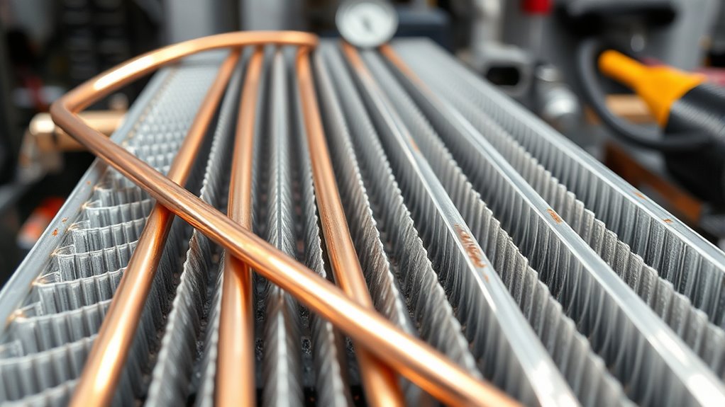 heat exchanger damage detection