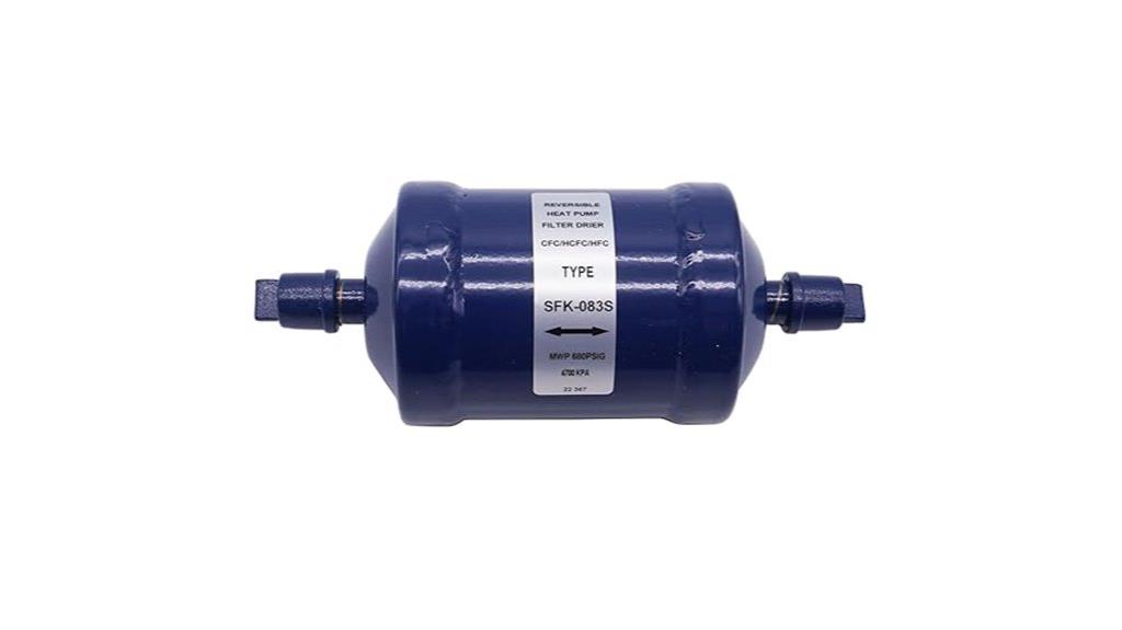 heat pump drier filter