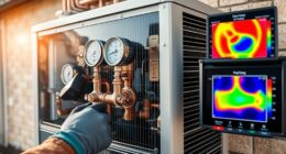 heat pump thermal monitoring
