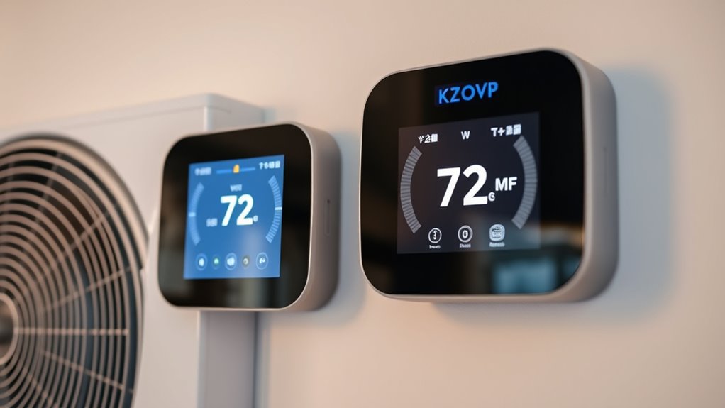 heat pump thermostat installation