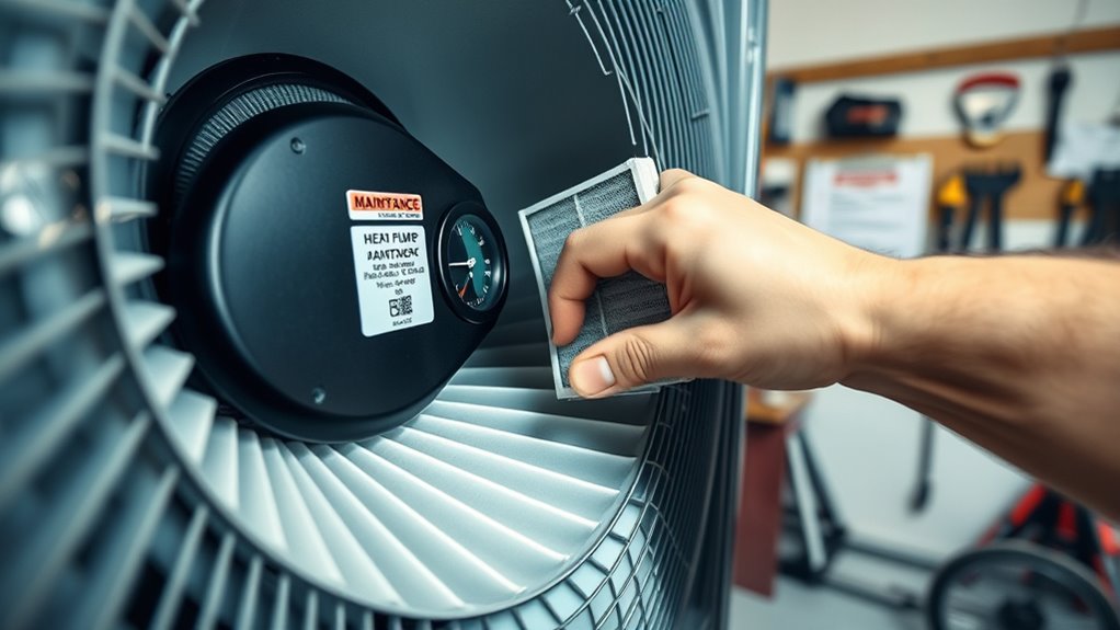 heat pump warning signs