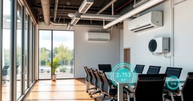 heat pumps for office cooling