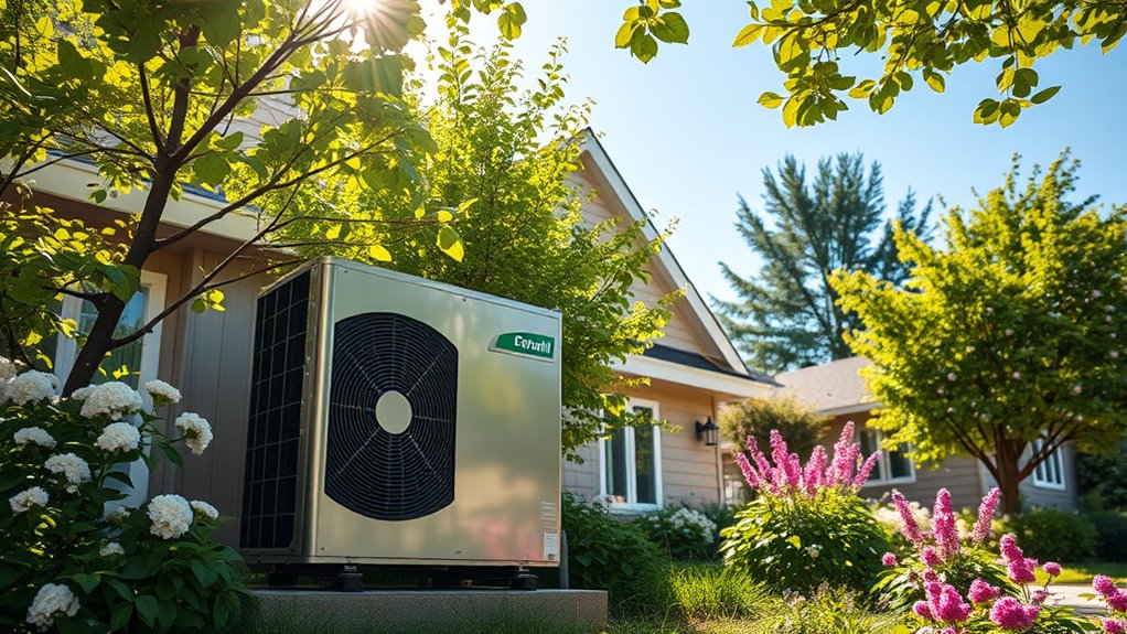 heat pumps reduce greenhouse emissions