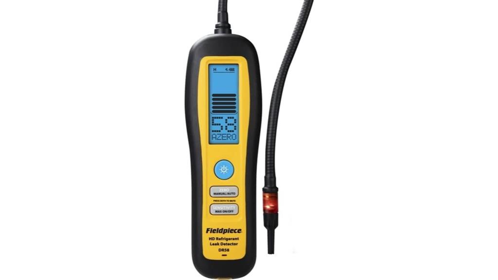 heated diode leak detector