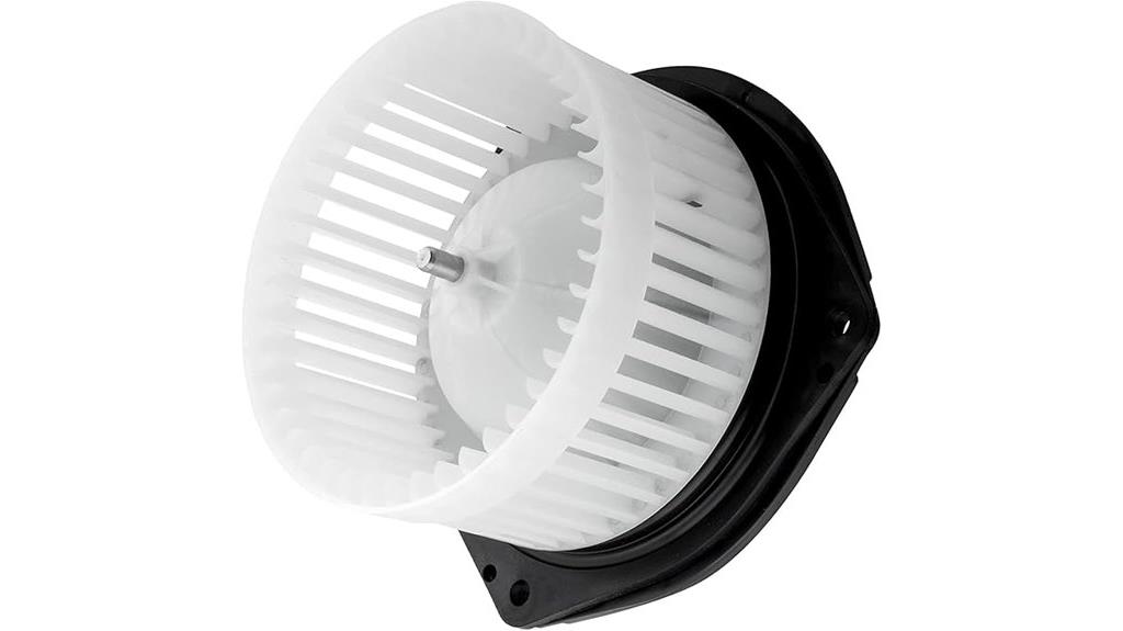heater blower motor assembly