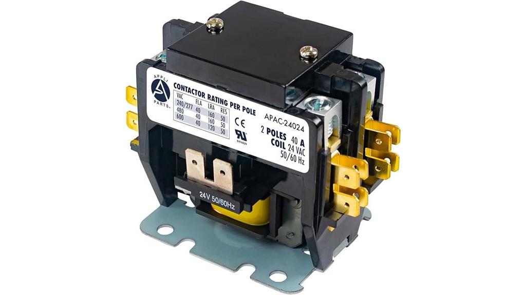 heavy duty 2 pole contactor