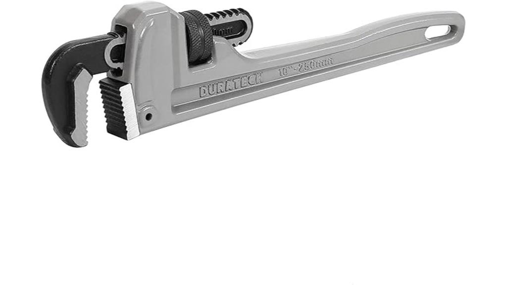 heavy duty aluminum pipe wrench