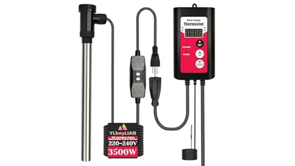 high power pool heater