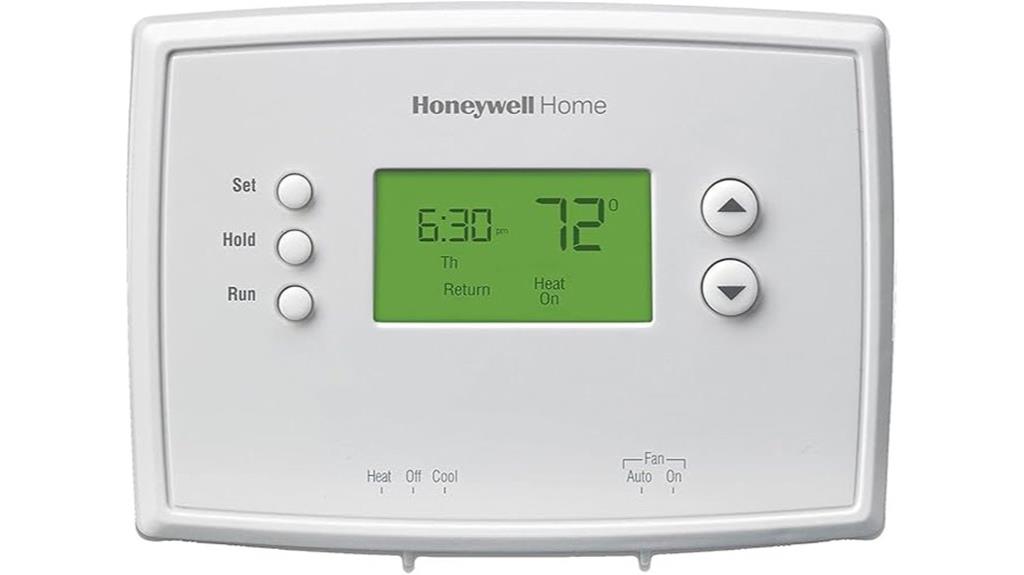 honeywell 5 2 day thermostat
