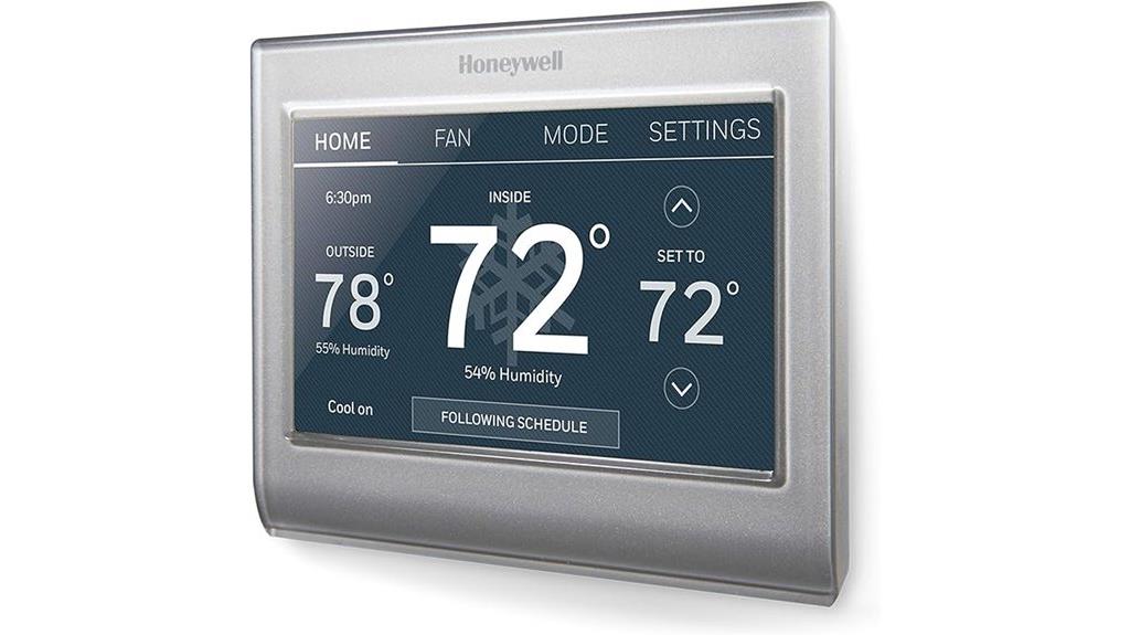 honeywell wi fi color thermostat