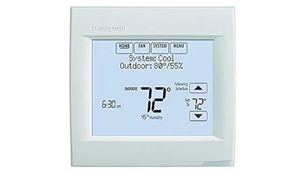 honeywell wifi touchscreen thermostat