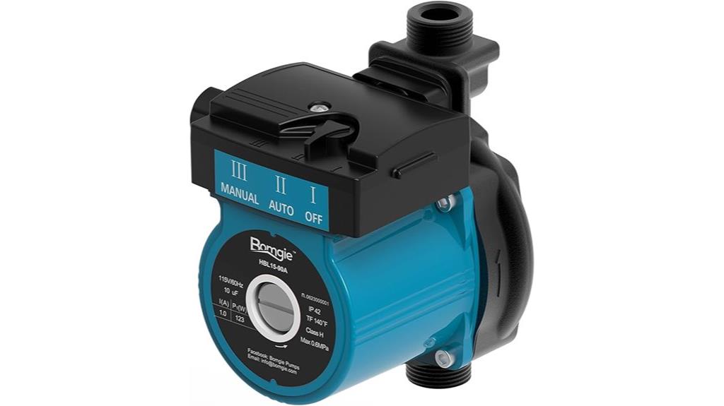 hot water recirculating pump