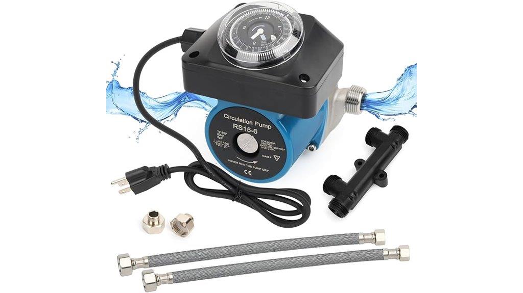 hot water recirculation timer