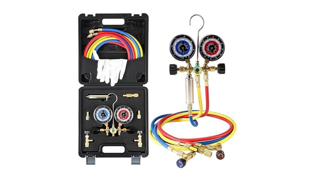 hvac gauges with vaporizer