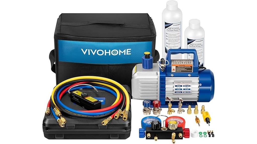 hvac vacuum pump kit