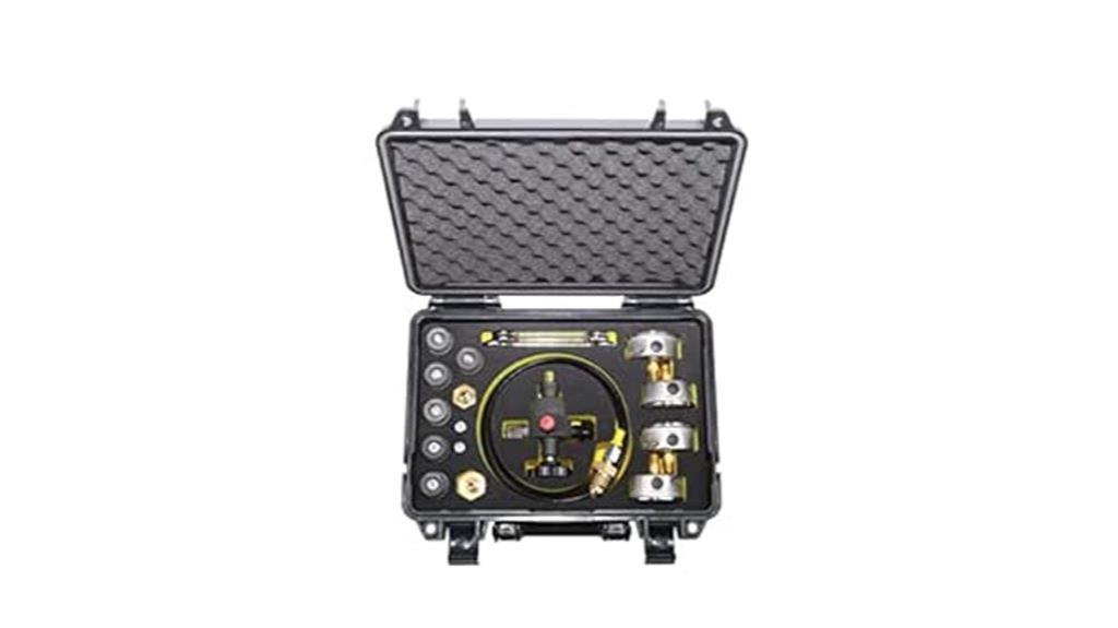 hydraulic nitrogen charging system