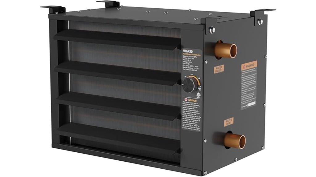 hydronic hot water heater