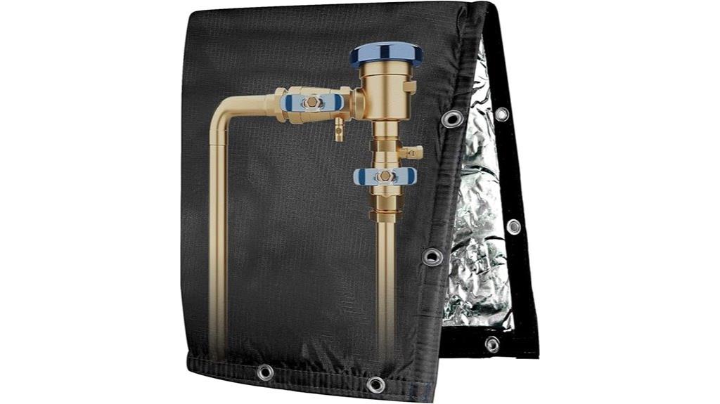 insulated cover for backflow