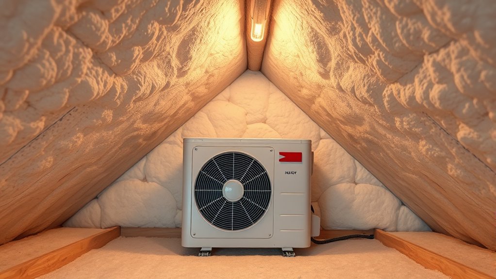 insulation stabilizes indoor temperature