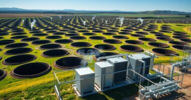 large scale geothermal heating