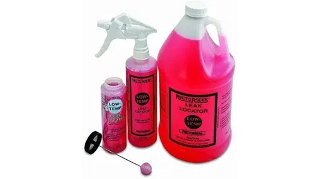 low temperature leak locator