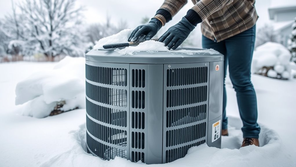 maintain outdoor heat pump