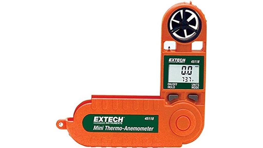 mini waterproof thermo anemometer