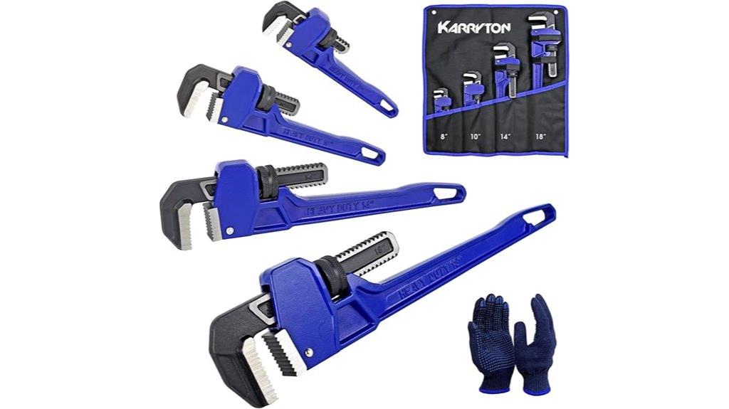 multi size heavy duty wrench set