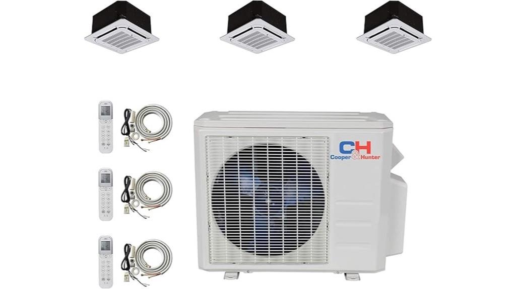 multi zone ceiling cassette
