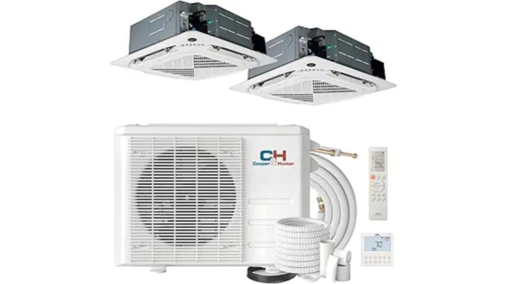 multi zone ceiling cassette