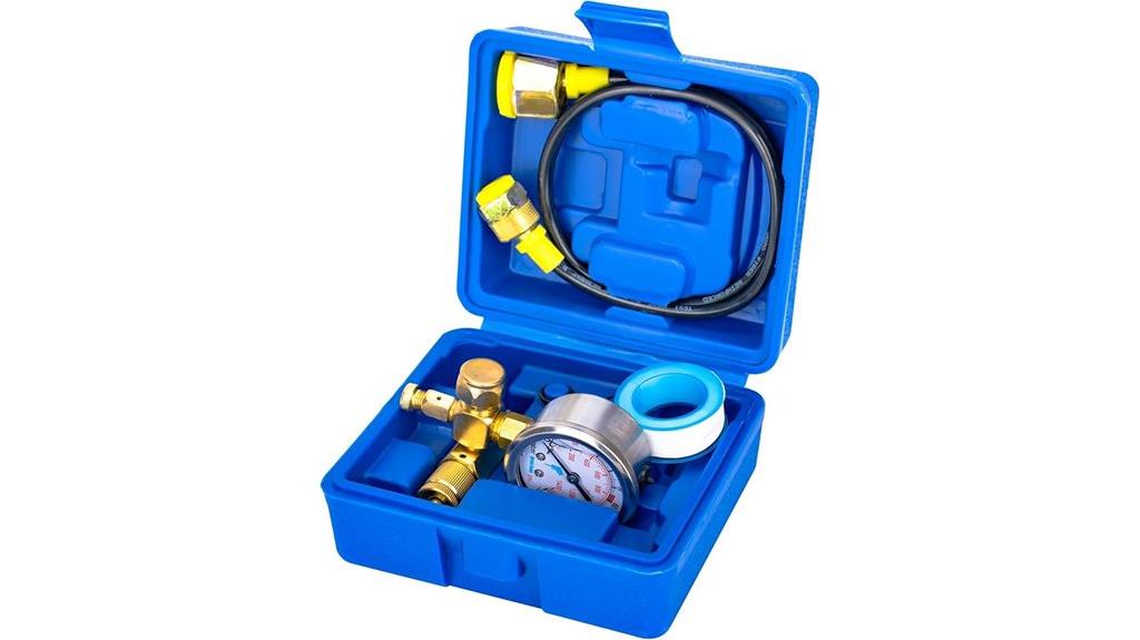 nitrogen gas charging kit