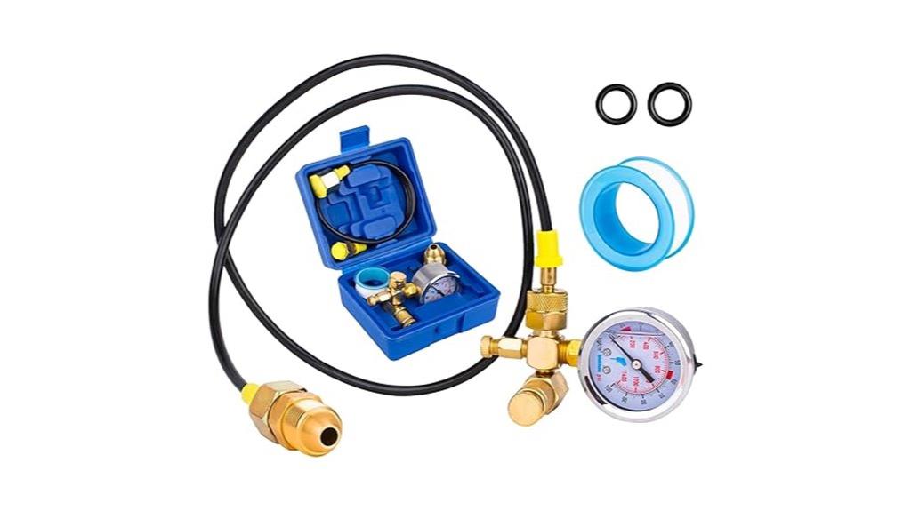 nitrogen gas charging kit
