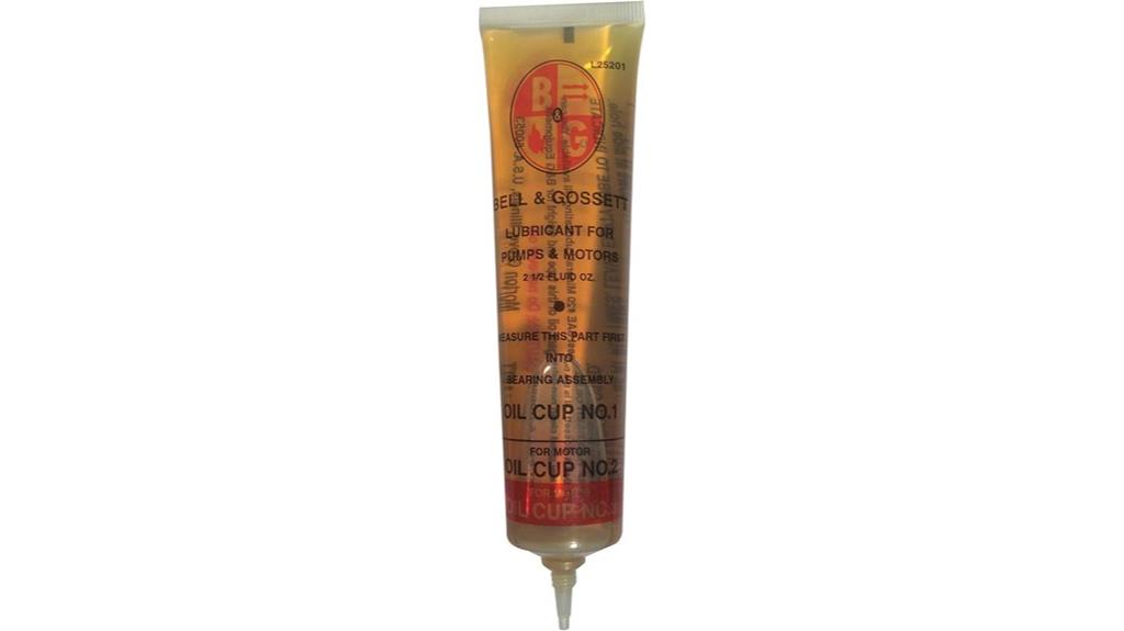 oil tube lubricant 2 5 oz