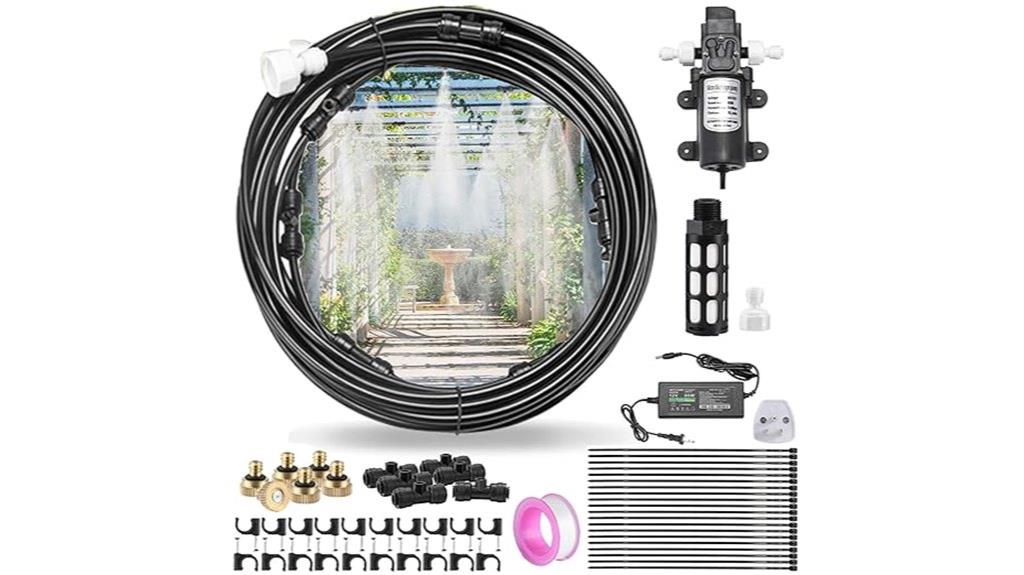 outdoor misting system