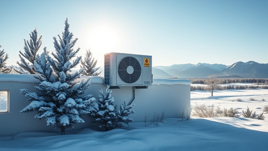 outdoor temperature impacts heat pump
