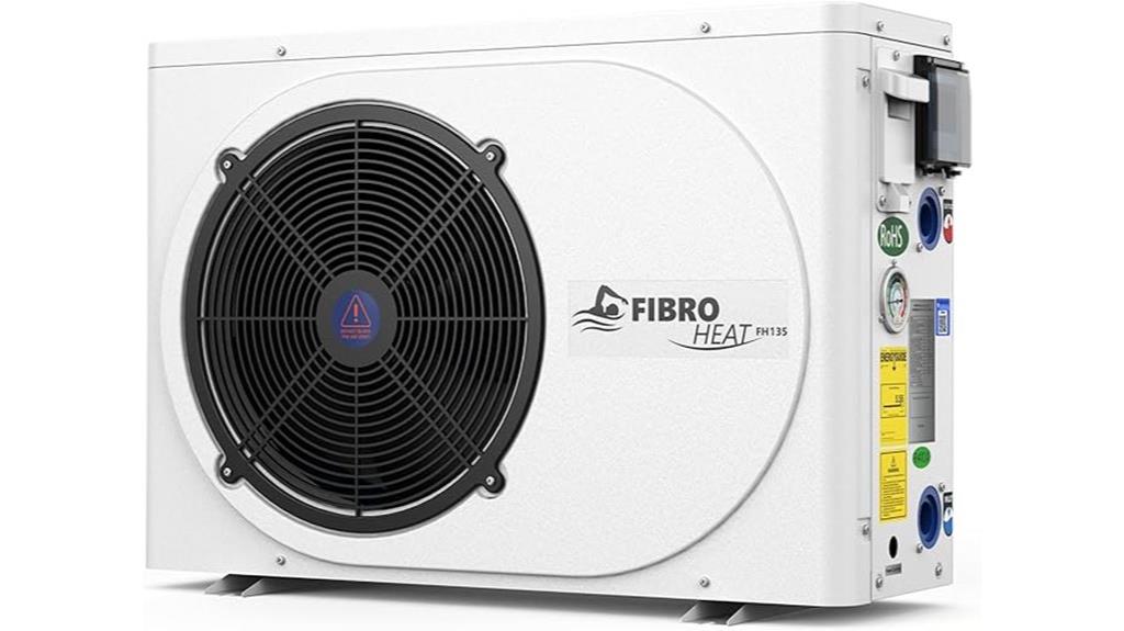 pool heat pump specification