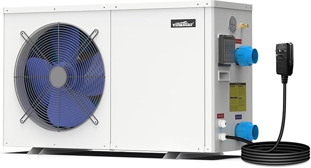 pool heater with pump