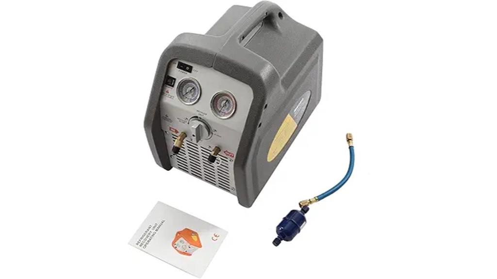 portable 3 4hp refrigerant recycler