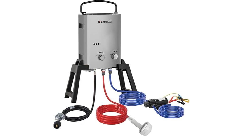 portable outdoor water heater