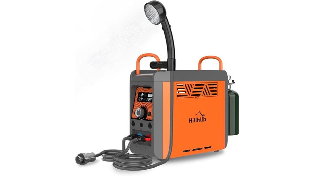 portable propane water heater
